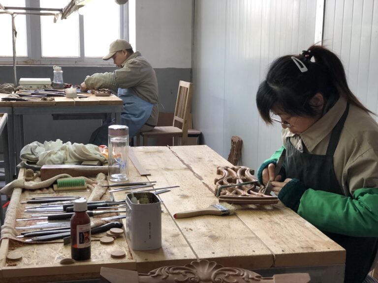 中國彫刻家具