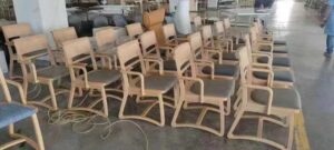 旅館の椅子の製作