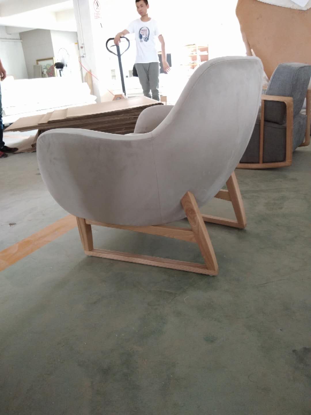 丸いオーダーチェアーの作り方の秘密