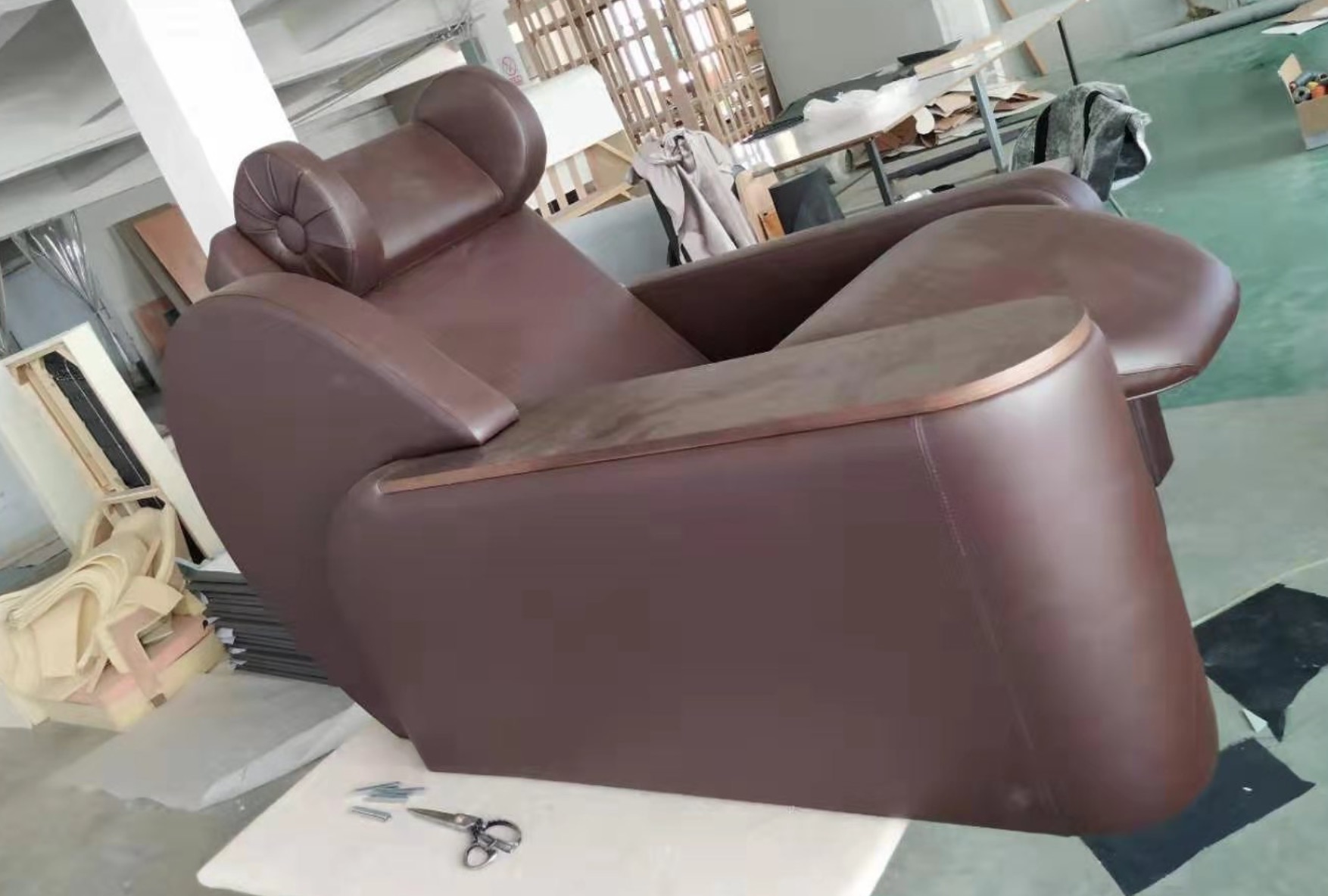 リクライニングソファ