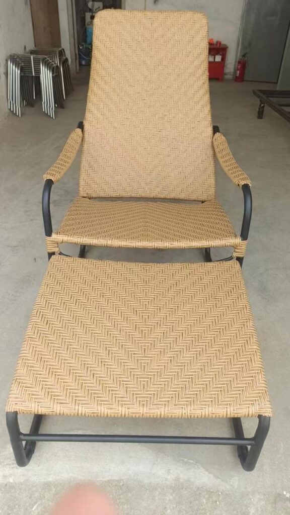 アルミフレームのガーデンチェア