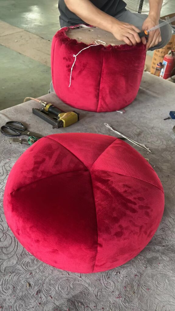 オーダースツールの製作過程