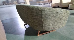 オーダーソファの後ろ姿