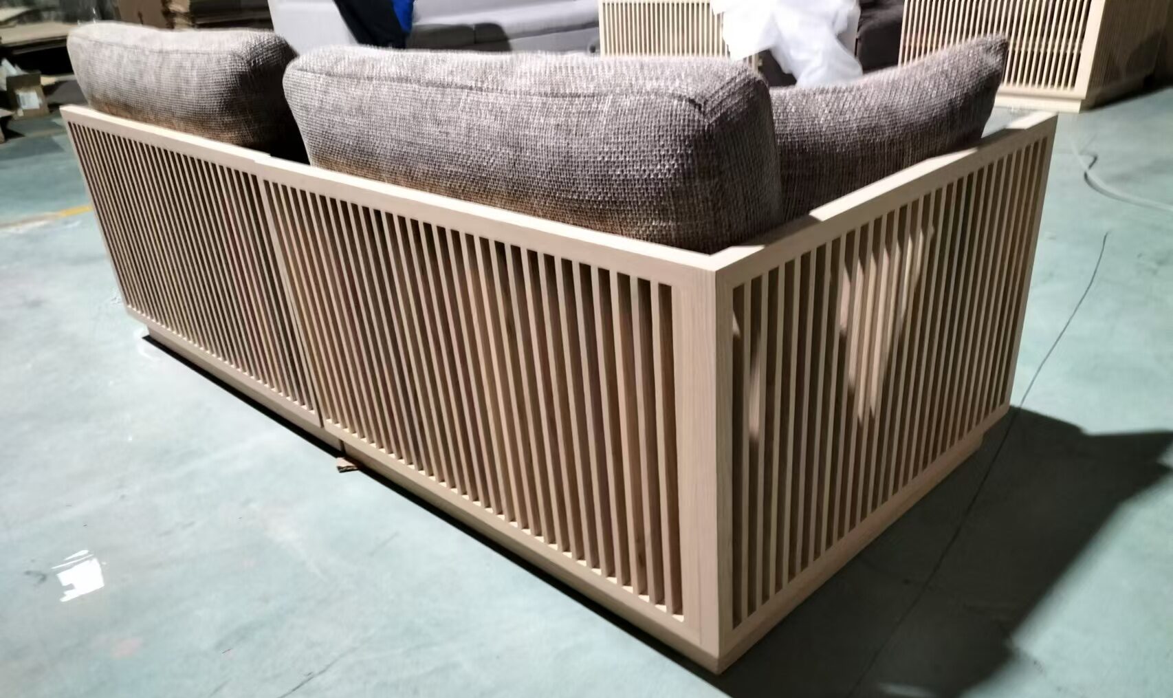 旅館の和風ソファ