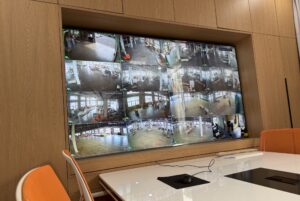 オーダー家具工場の様子