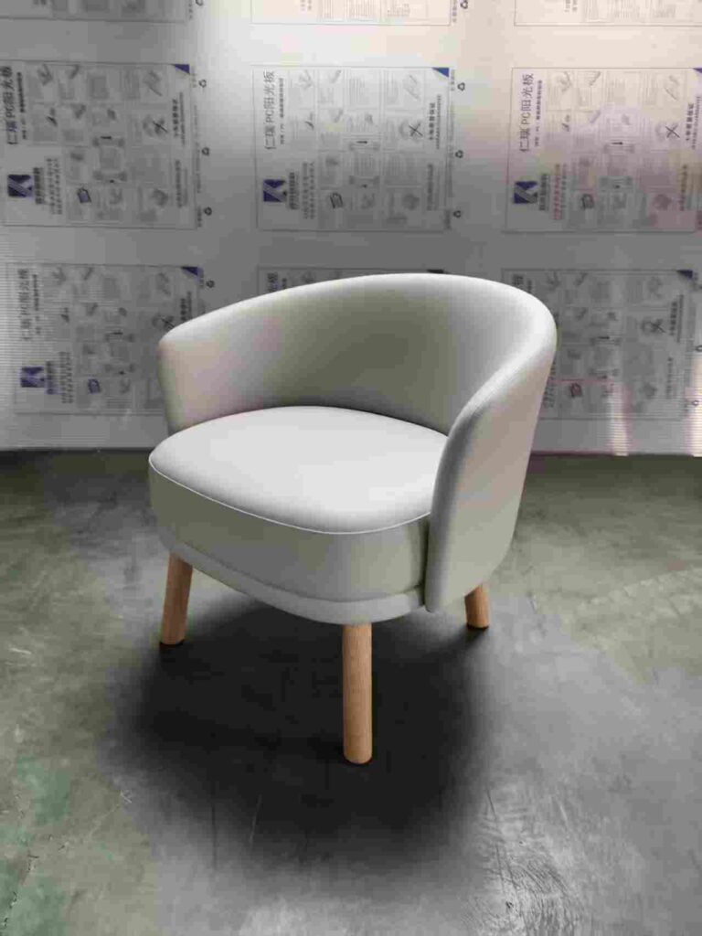 家具工場でオーダーメイドチェア