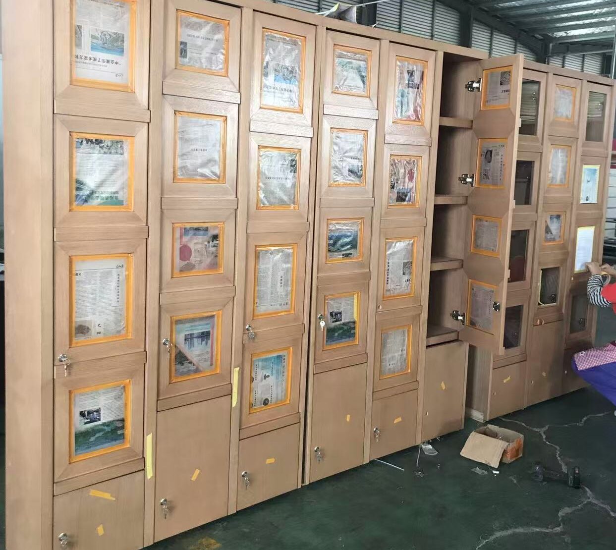 特注の家具工場