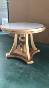 特注家具・大理石天板のテーブル