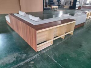 特注家具工場で作るオーダーリビングソファ