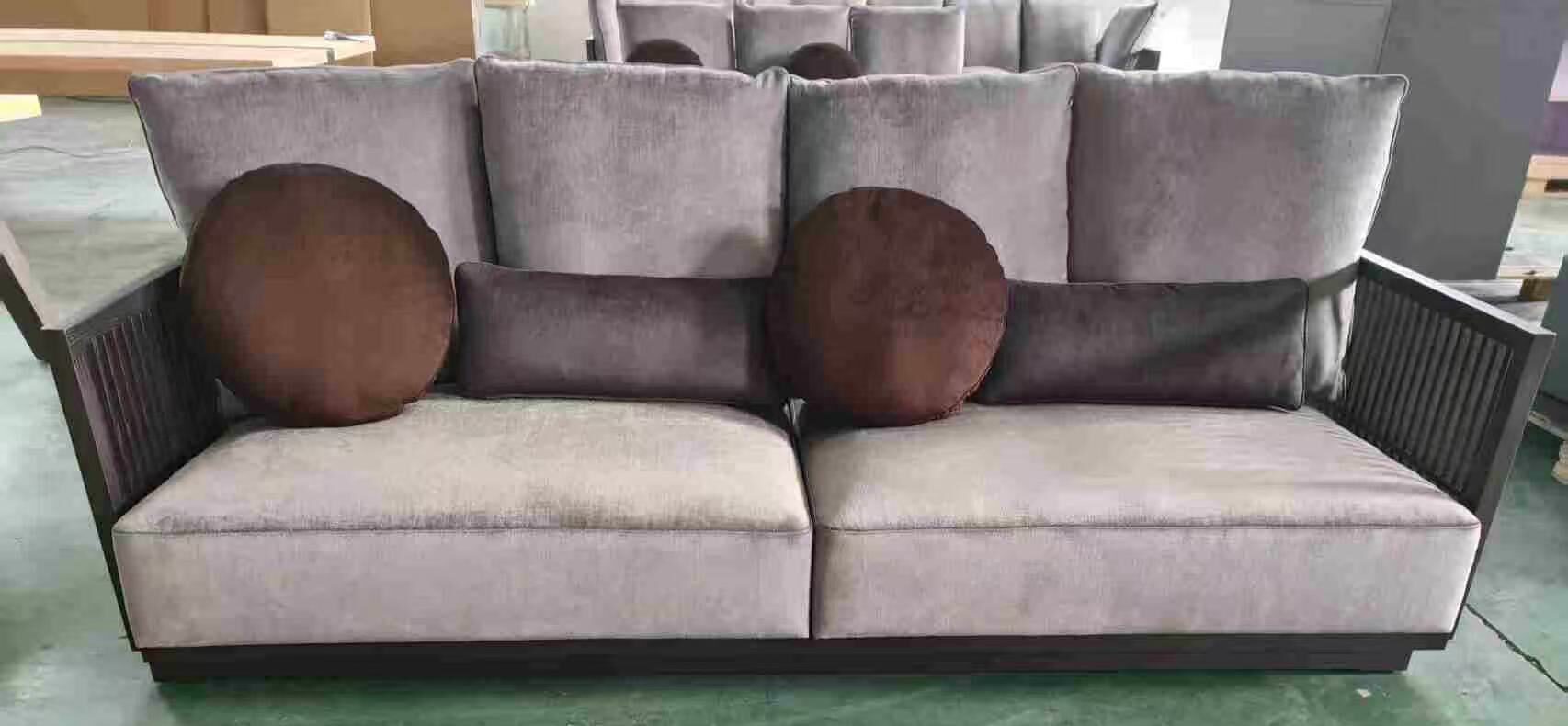 中国の家具工場でオーダーメイドソファを作る